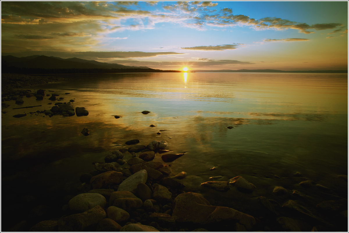 Байкальский закат.