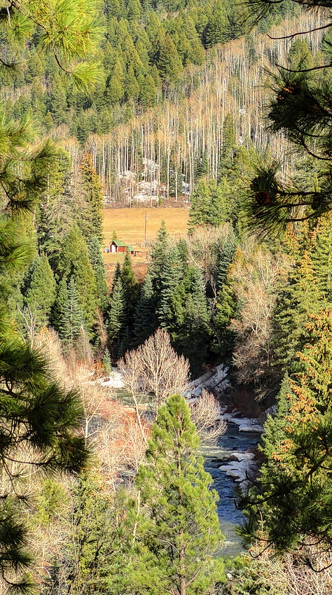 в горах Колорадо