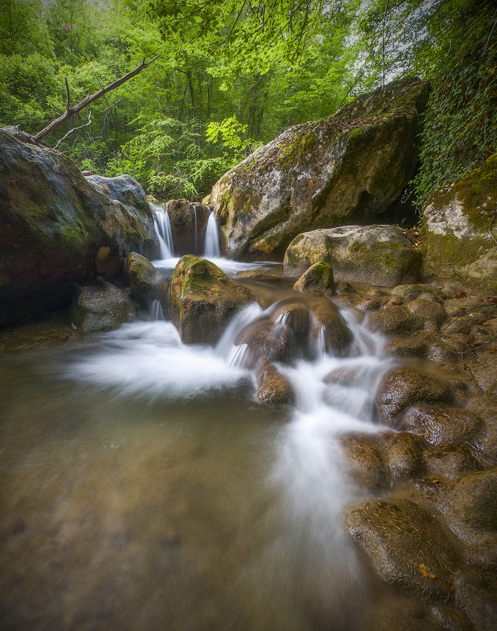 Низовьями Большого Каньона Крыма