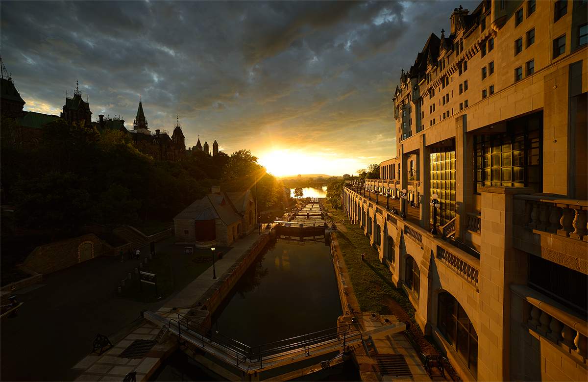 A delicious recipe for City Sunset