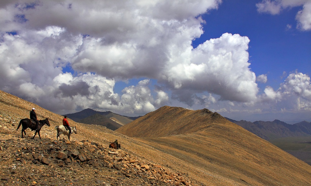 На перевале Балк-Баши