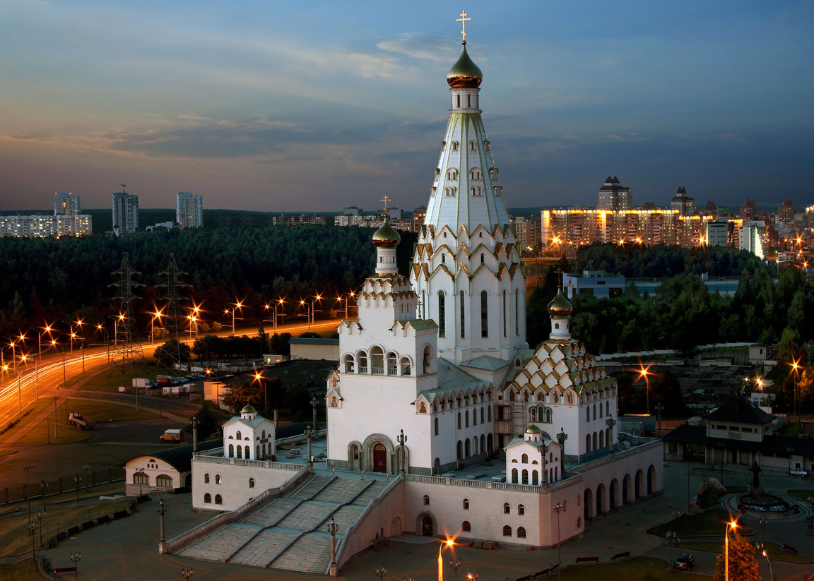 Храм-памятник в честь Всех Святых в Минске