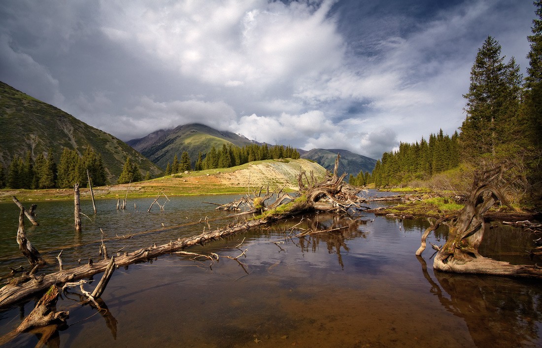 Горное озеро