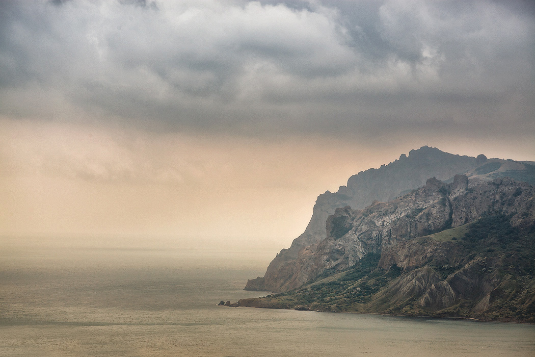 Зарисовка с Карадагом