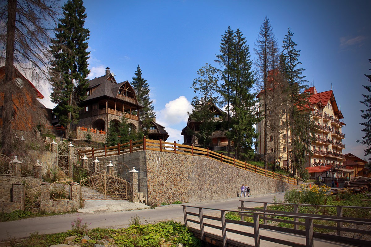 Постройки Буковеля