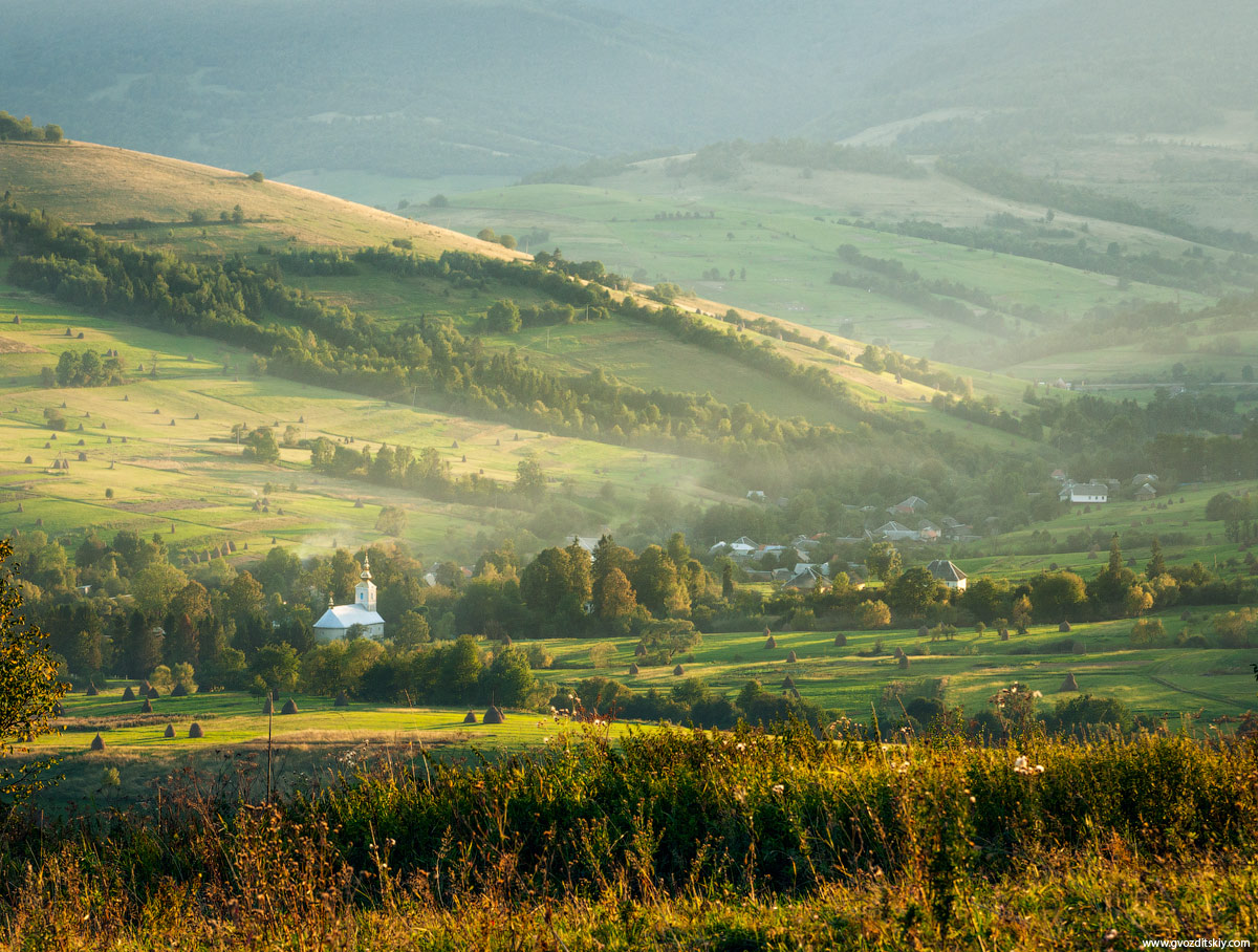 Вечер в Карпатах