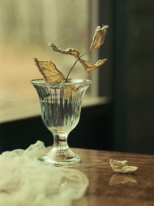 Уходила  осень...