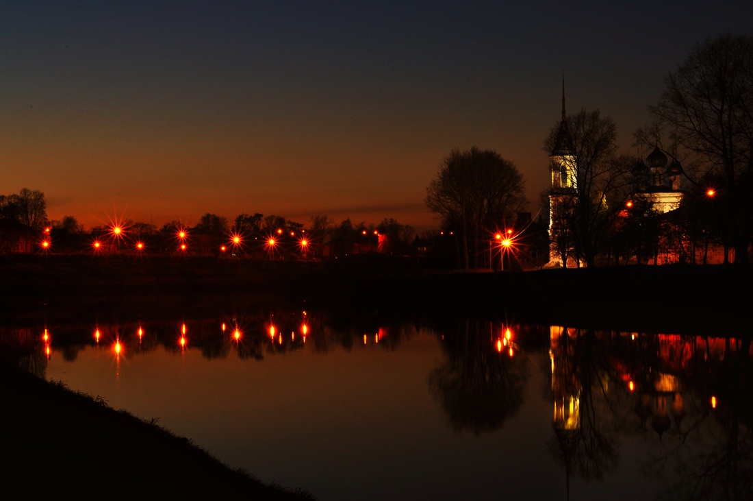 Вологда ночная