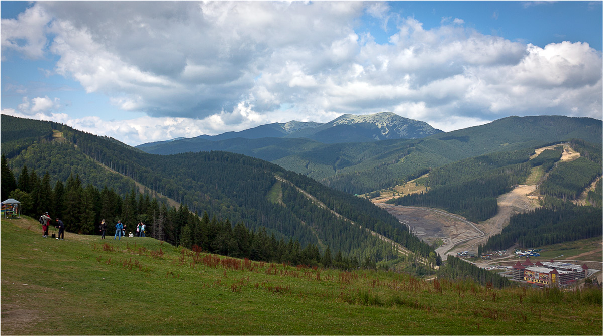На вершине Буковеля