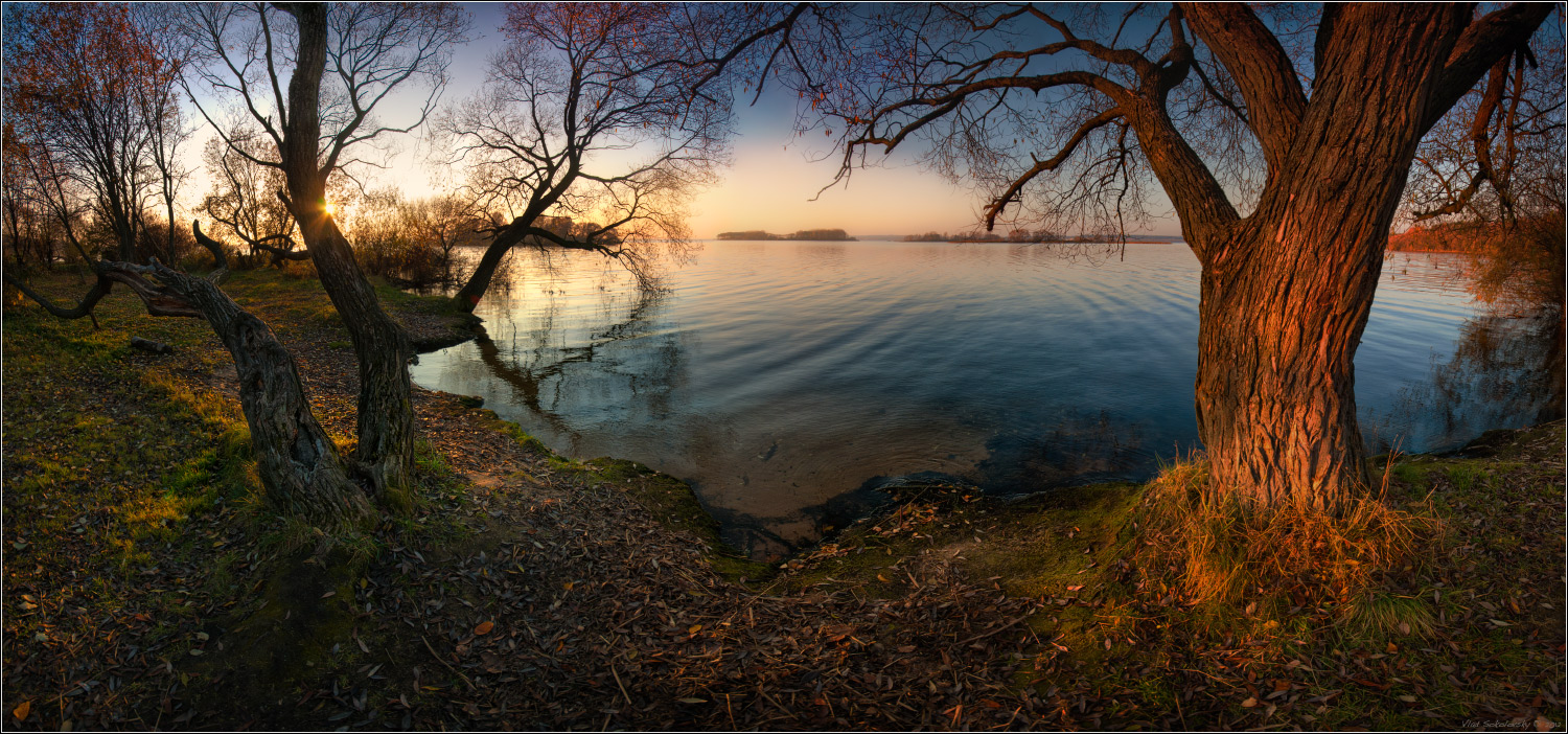 / Провожая день ... /