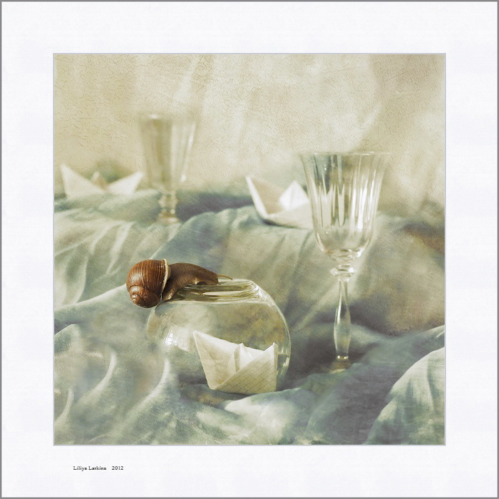 Никакой надежды...на эти бумажные кораблики...