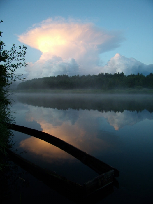 А ночью была гроза