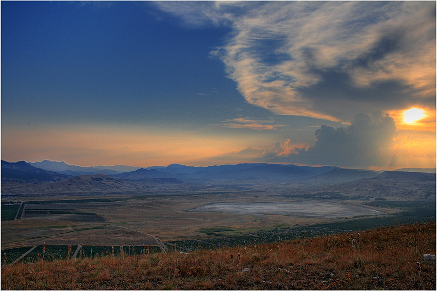 Вечер в горах
