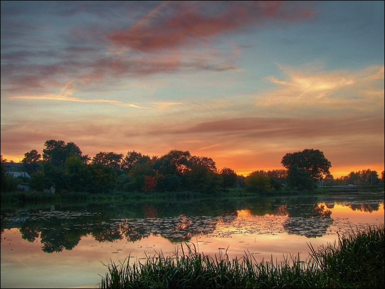 Краски осеннего вечера