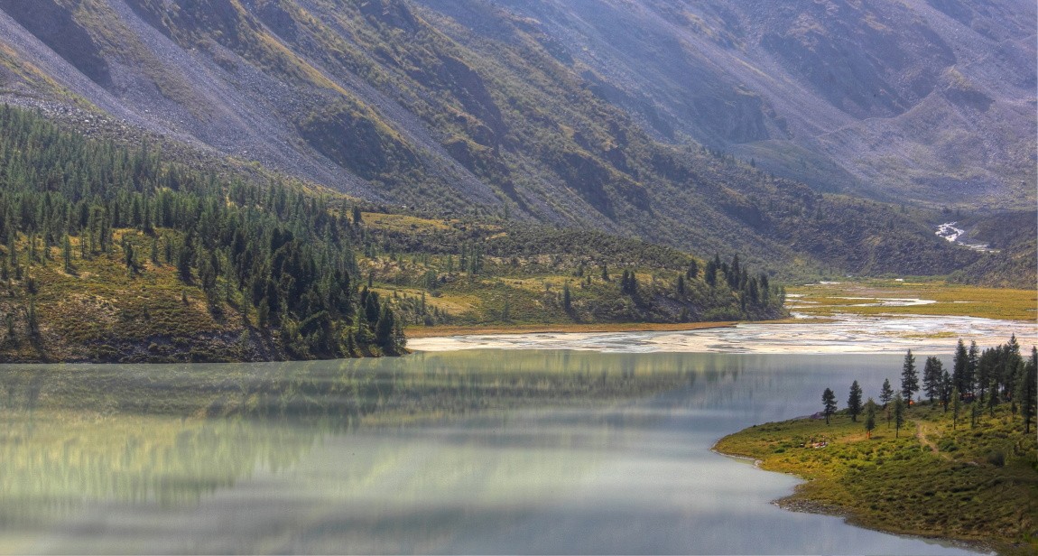 Аккемское озеро.