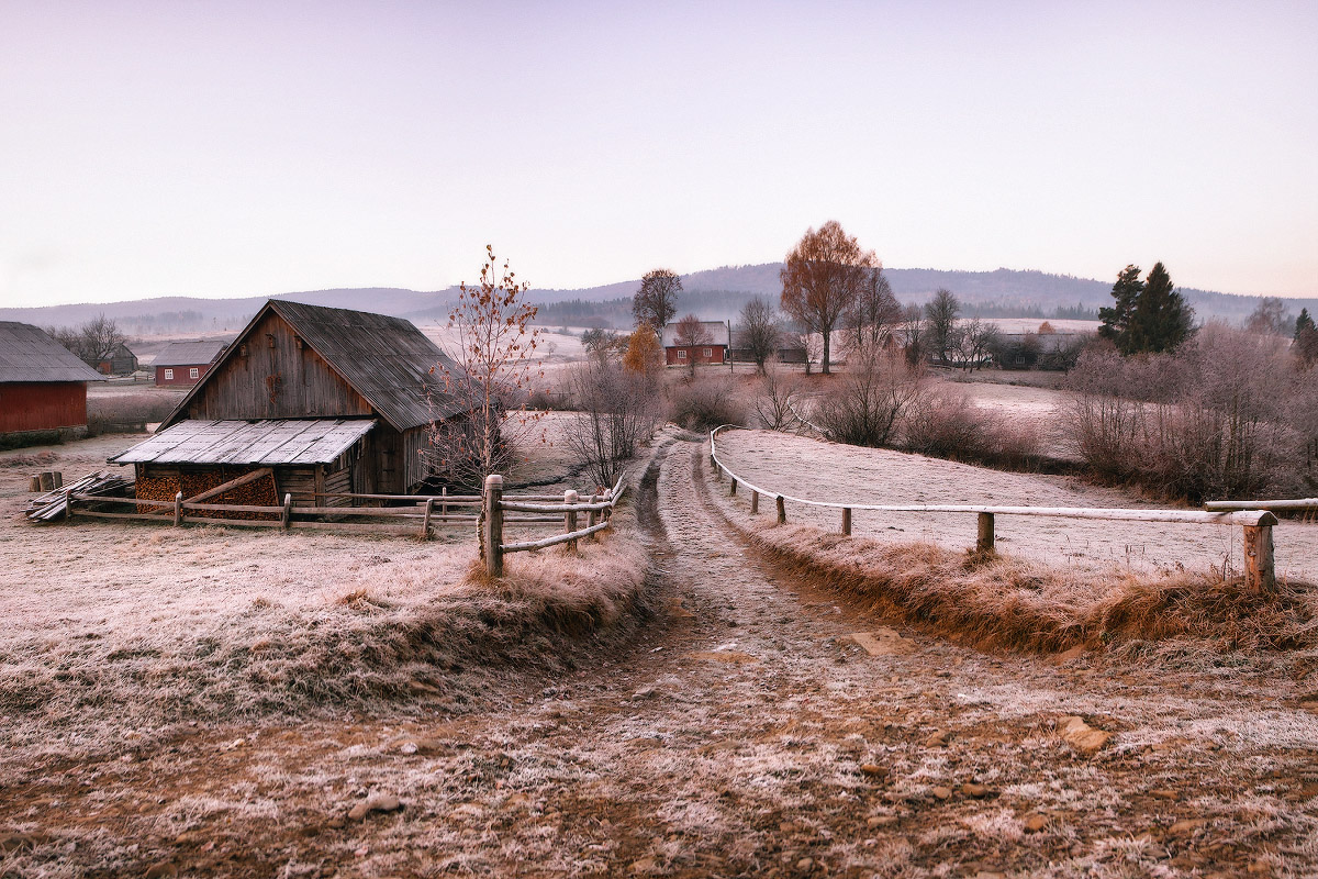 Встречая ноябрьское утро