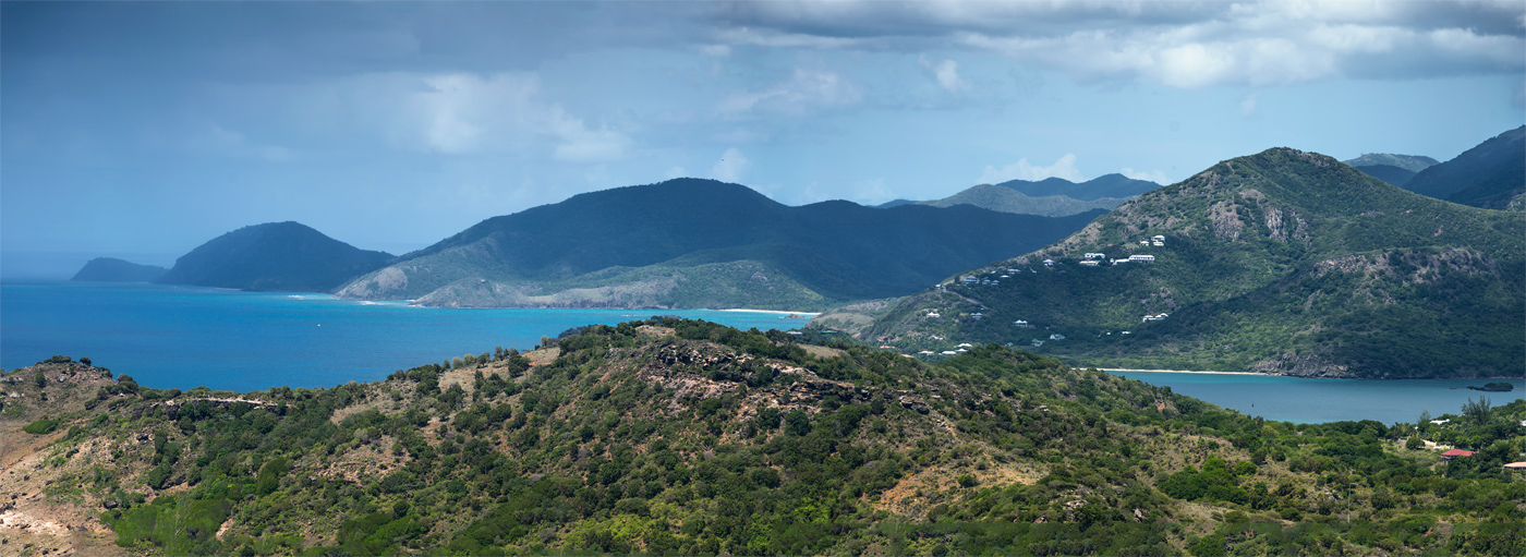 Antigua - From Dow Hill Of Shirley Heights, English Harbour ...