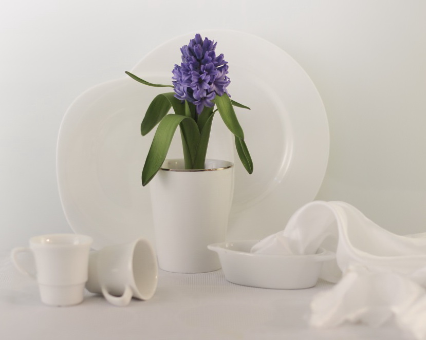 С гиацинтом...