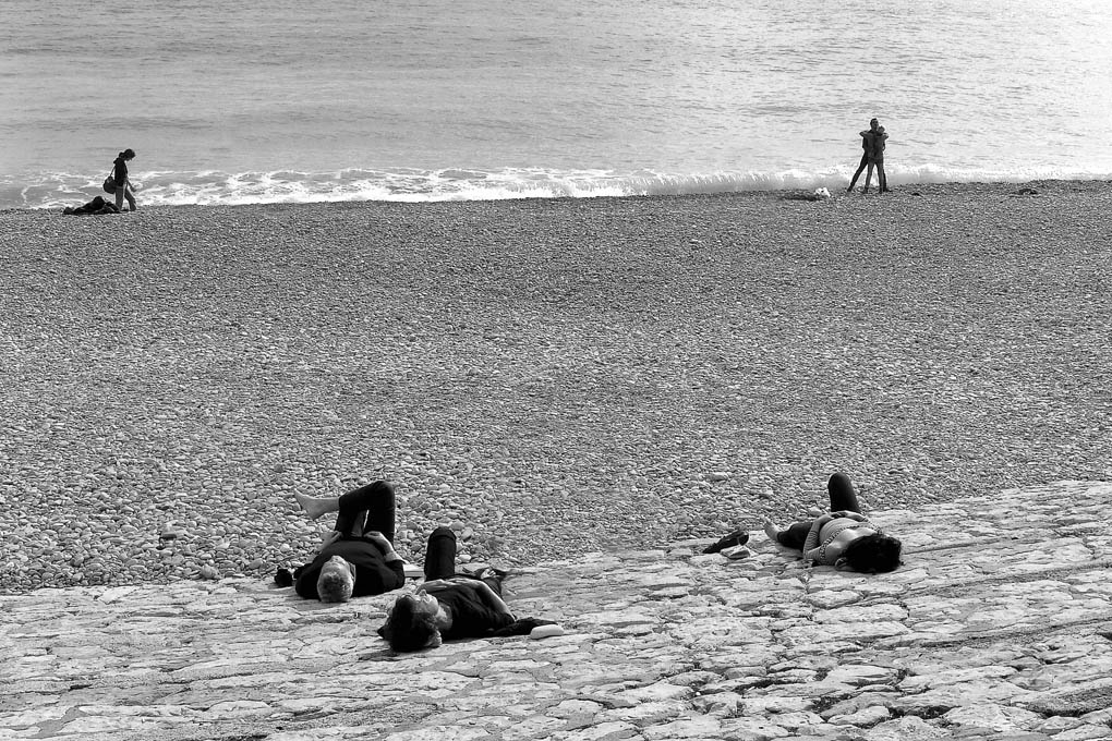 Зимой на море