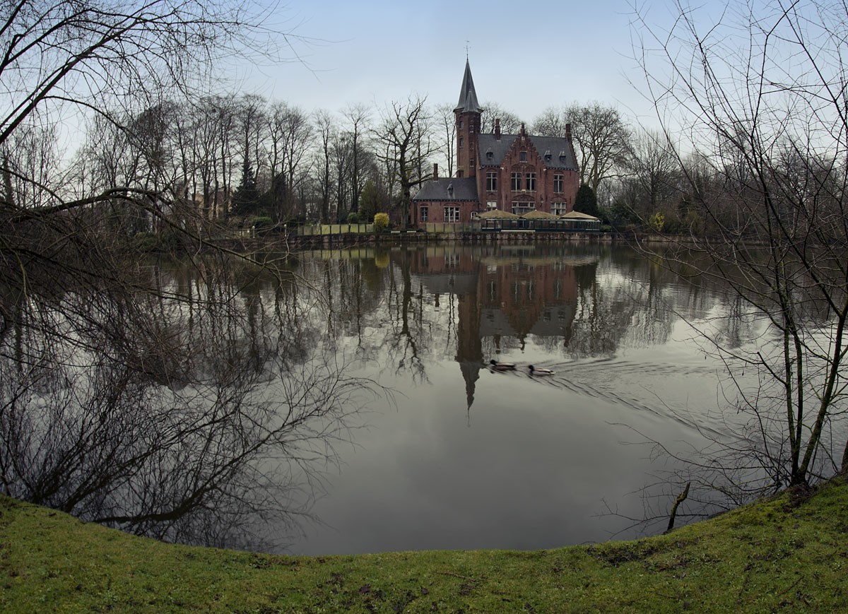 есть в графском парке чёрный пруд...