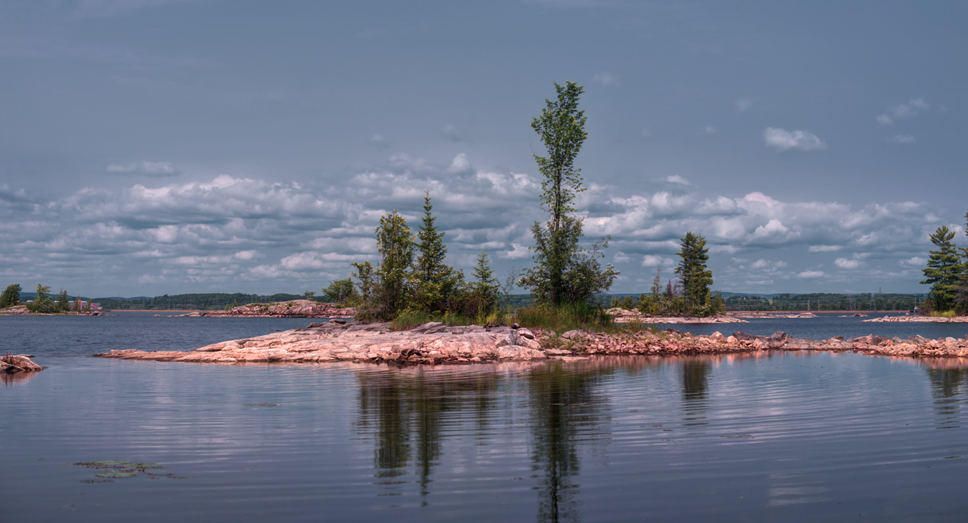 As you proceed along the Carp River