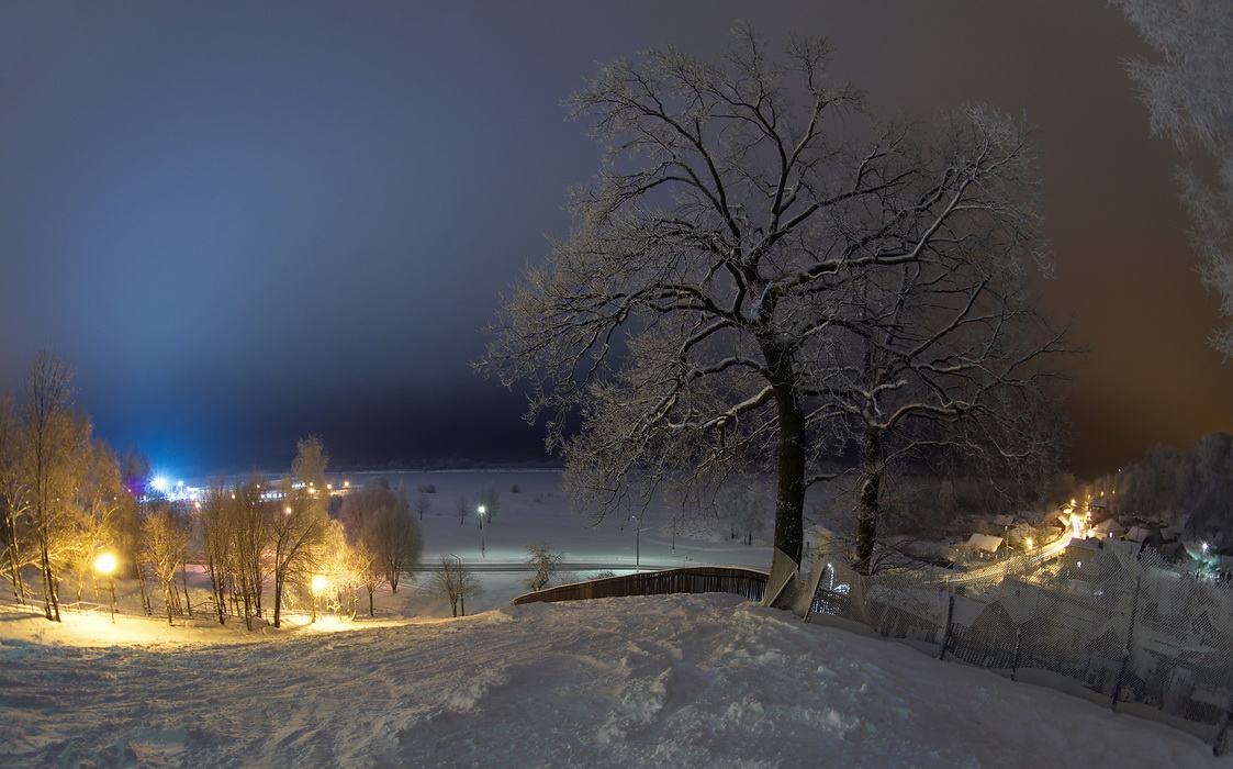 зимними вечерами