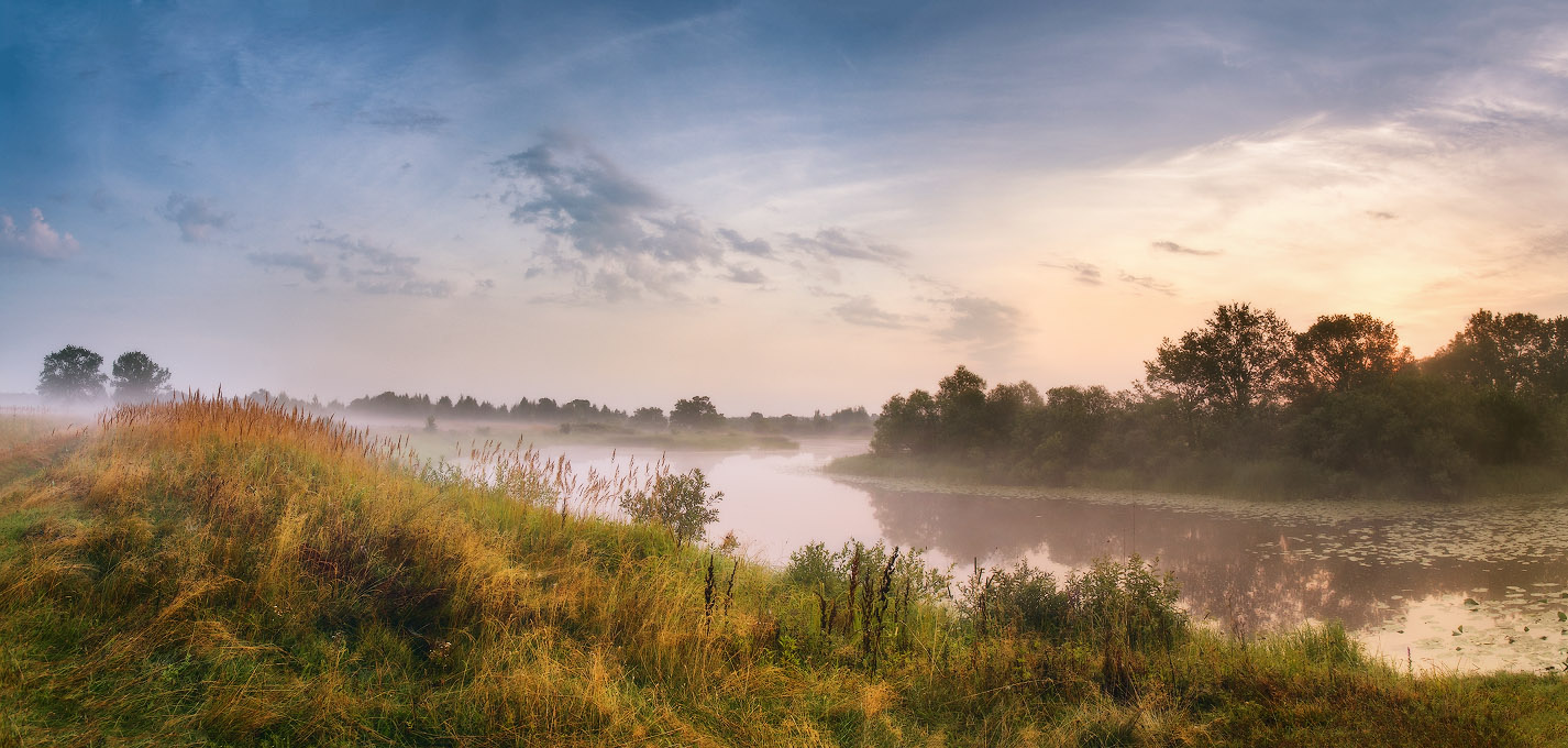 Теплое утро августа