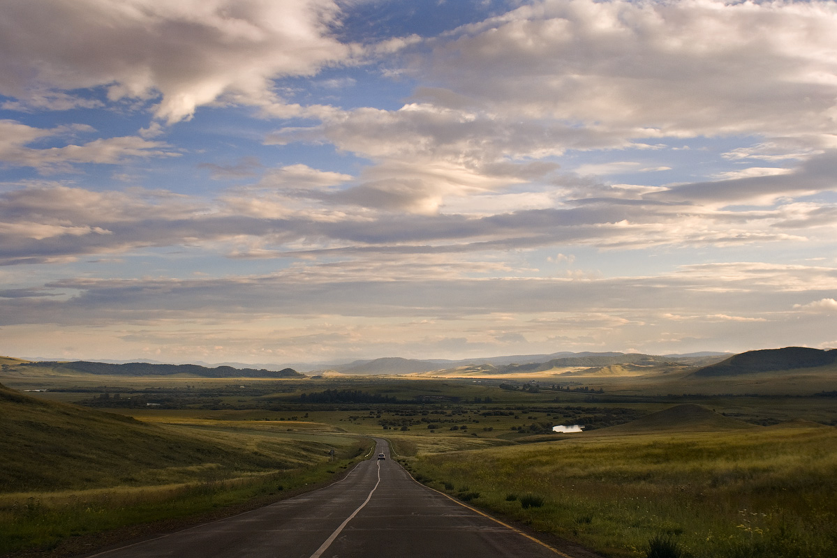 По дороге в Хакасию