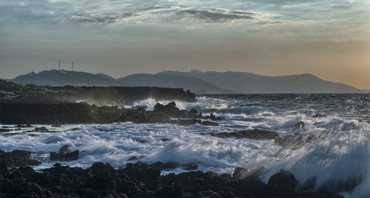 ... , no chance for swim this morning