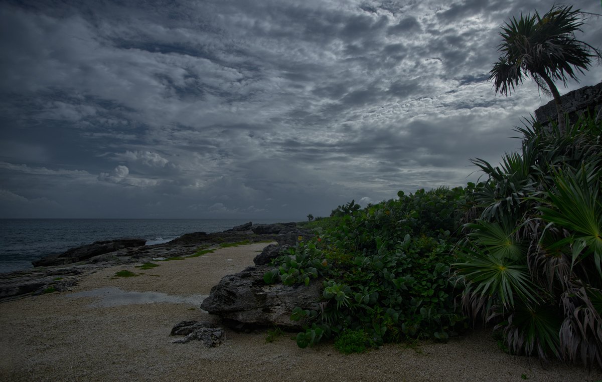 East coast -before hurricane Manuel