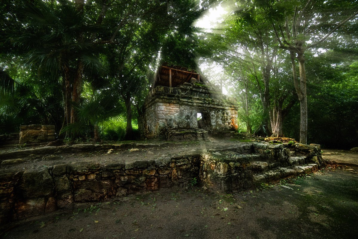 pretending to be inca ruins