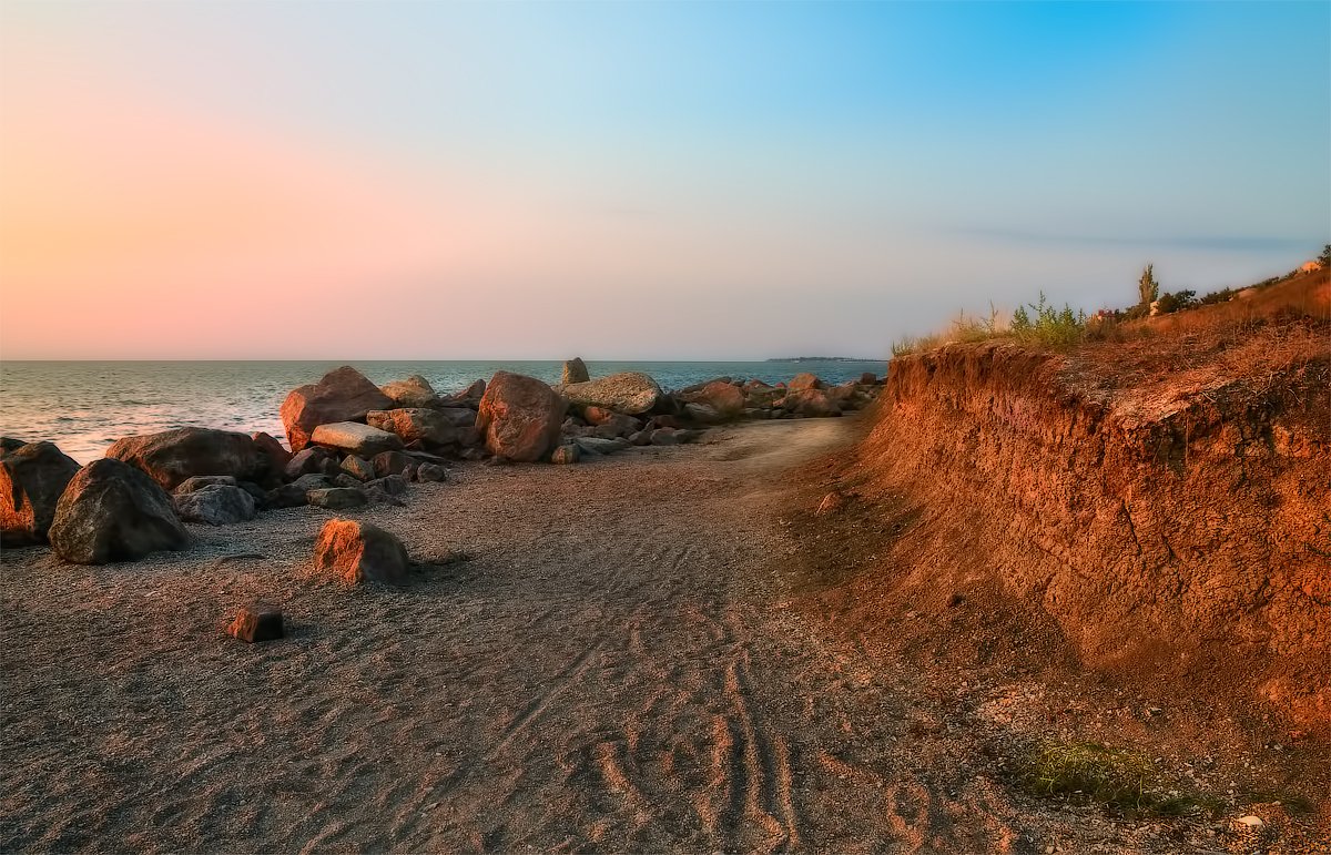 На рассвете