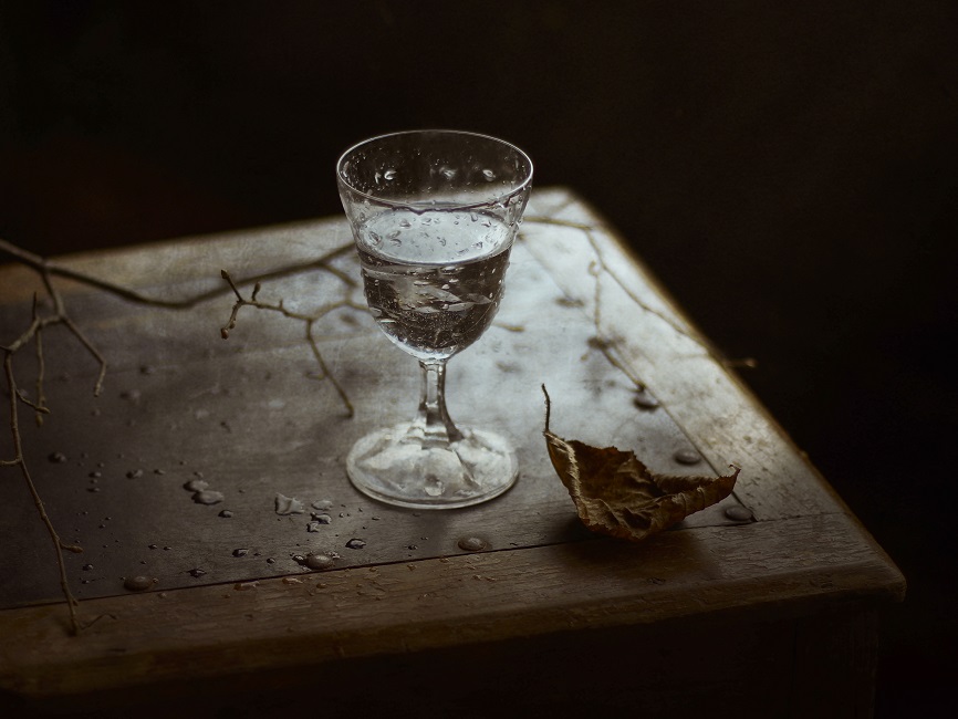 Хлебнула осени глоток...