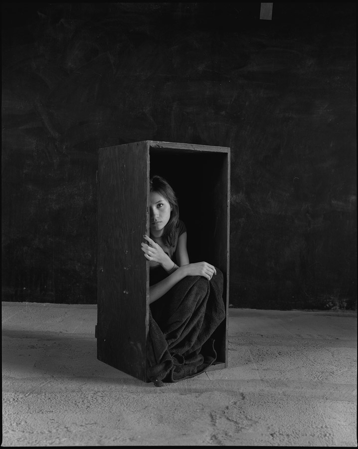 Вика, мастерская, сентябрь 2013