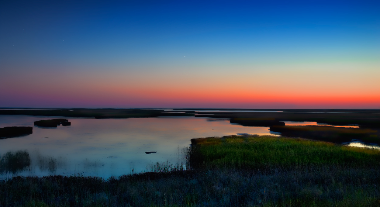 Сиваш в объятиях ночи