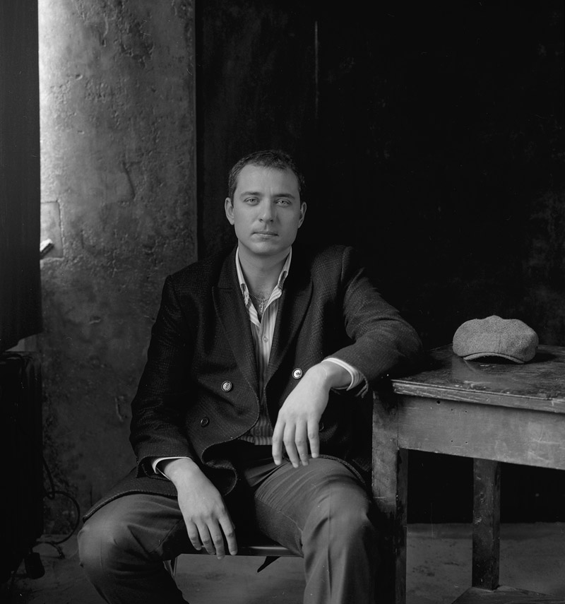 Жора, мастерская, сентябрь 2013.