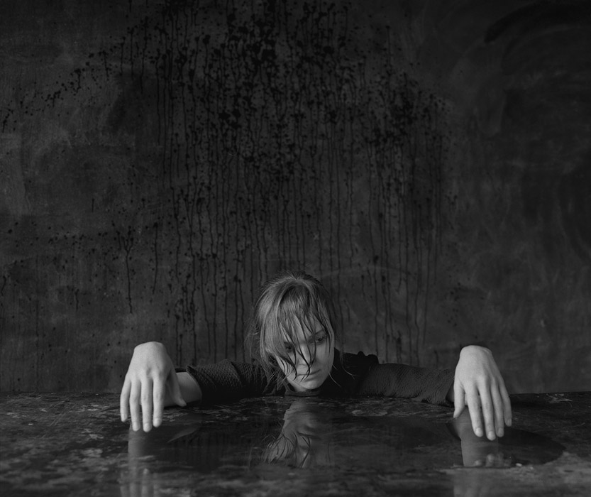 Наташа, мастерская, октябрь 2013