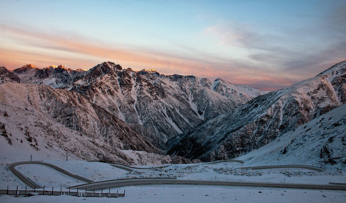 На перевале Тоо-Ашу