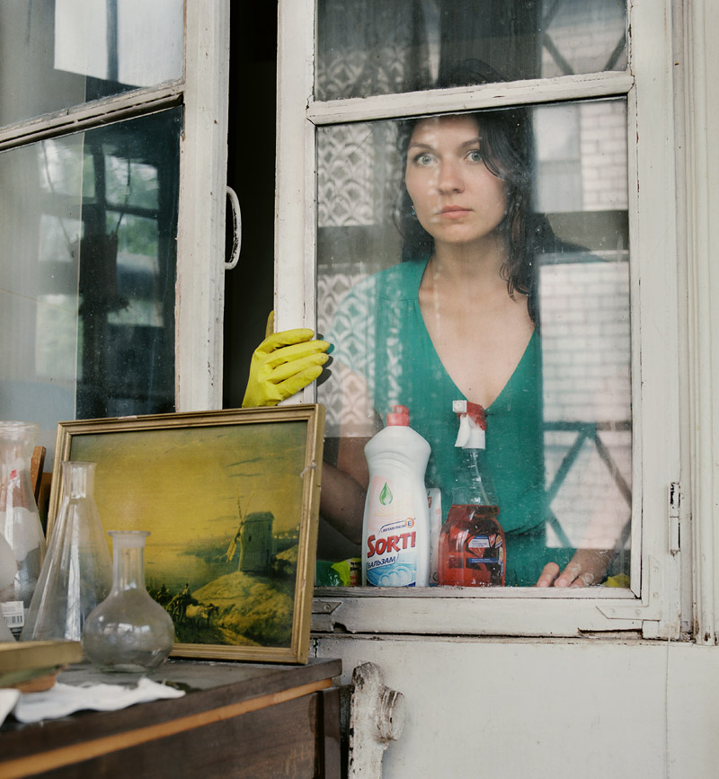 портрет на кухне