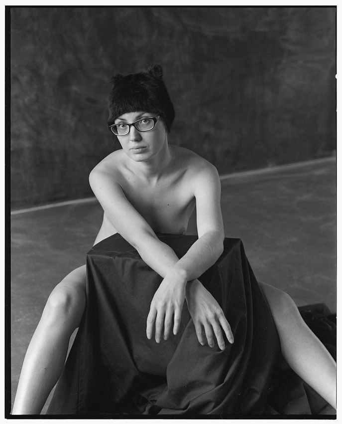 Юля, мастерская, ноябрь 2013