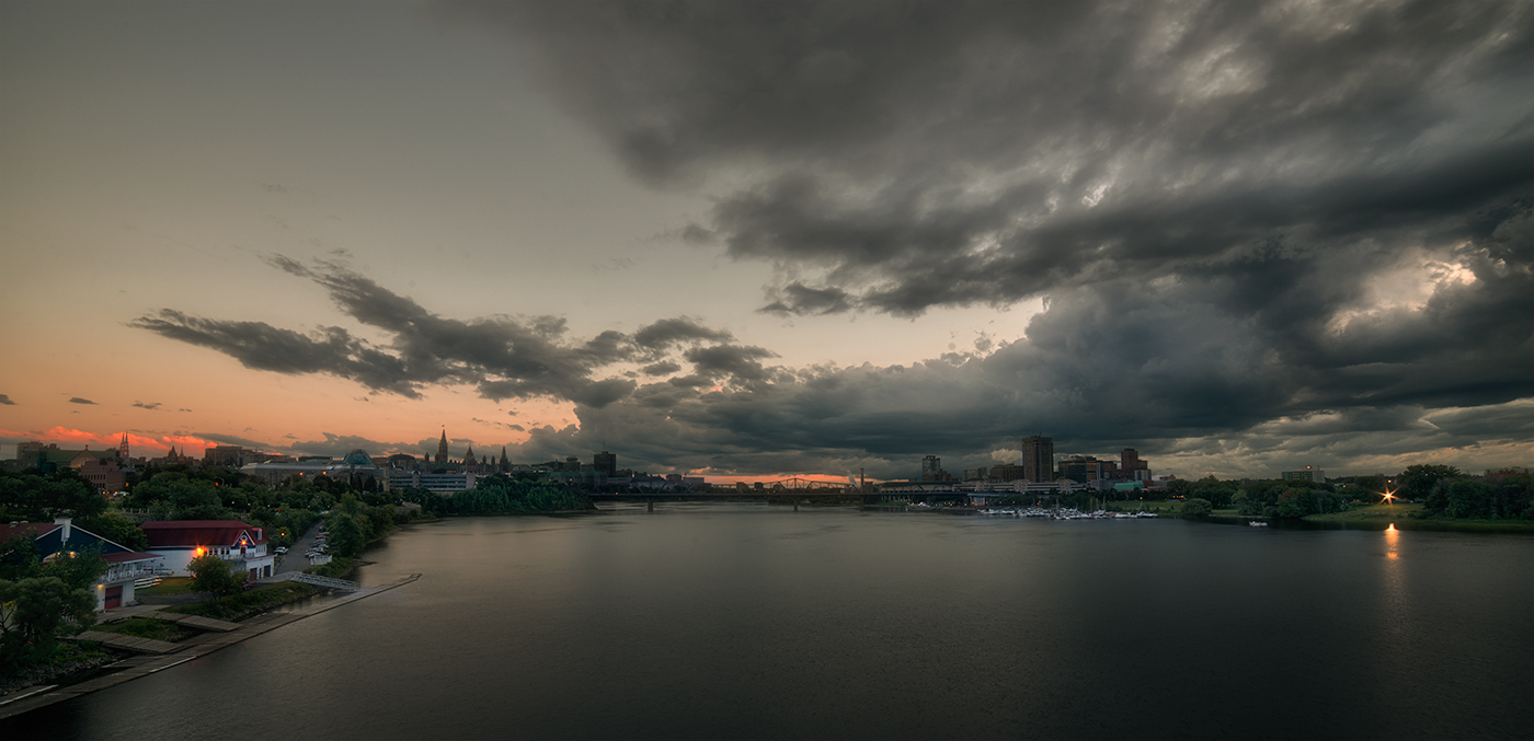 along the @ttawa river