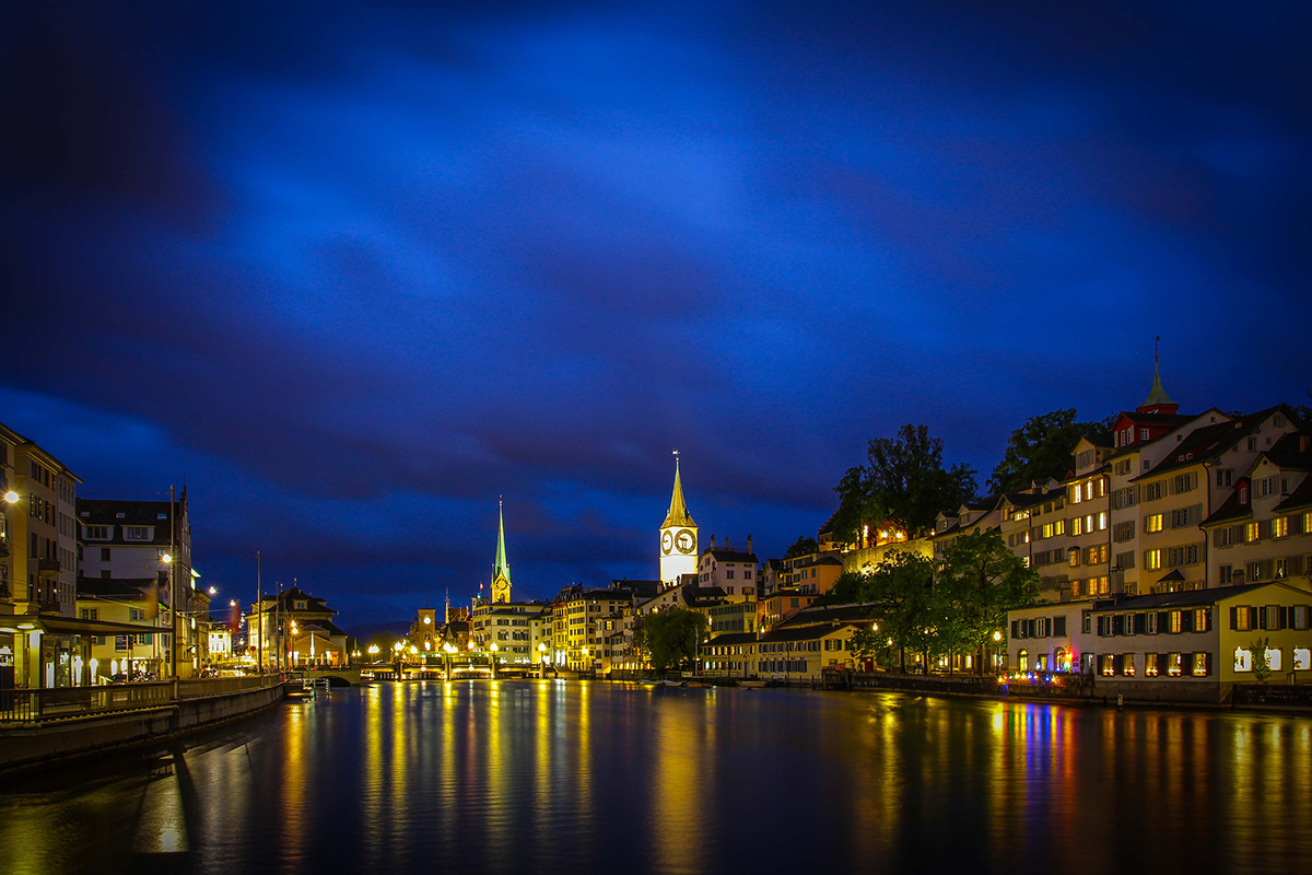 Ночной Цюрих