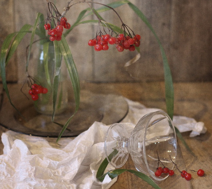 Загрустила калина....