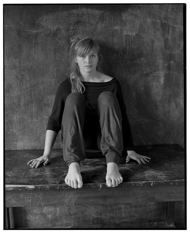 Лера, мастерская, ноябрь 2013