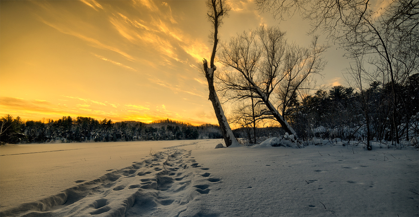 Lac à Hynes, Val-des-Monts, QC