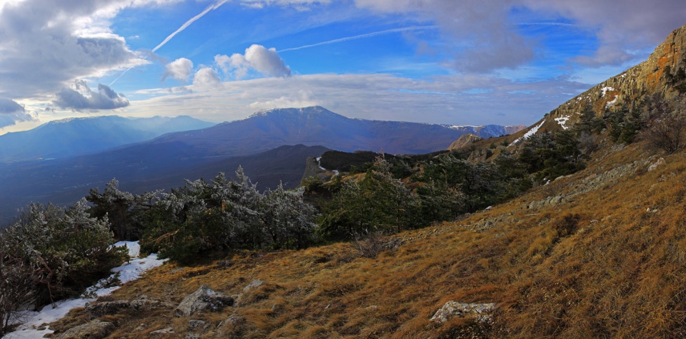 Январь на склонах Северного Демерджи