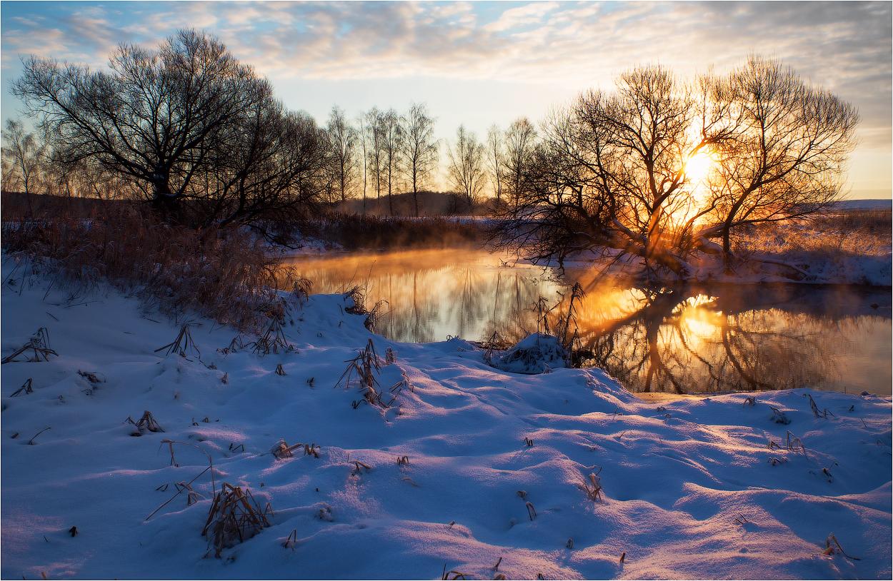Зимненькое утречко