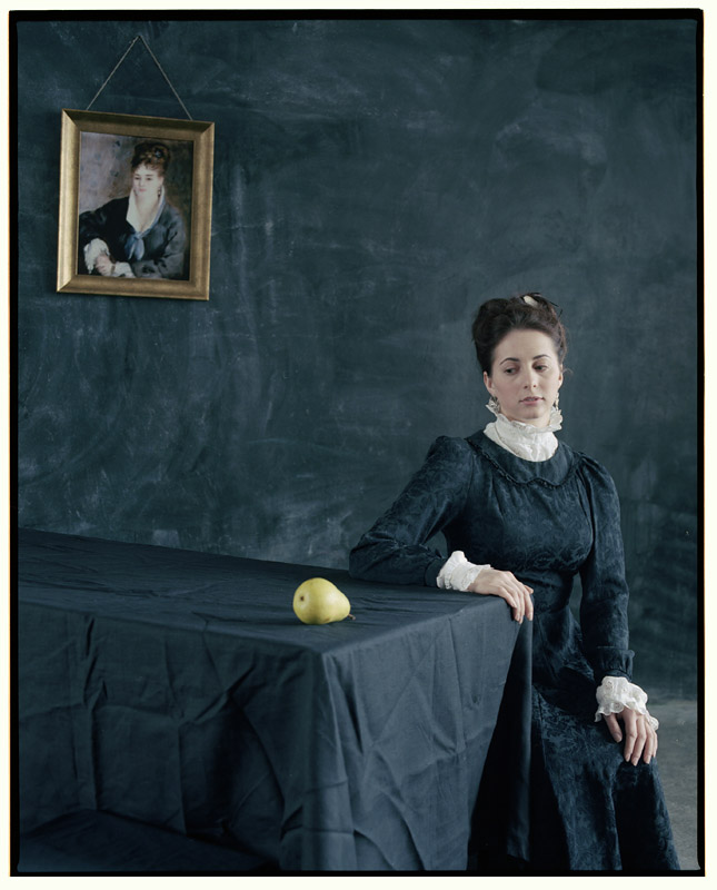 Ксения, мастерская, январь 2014.