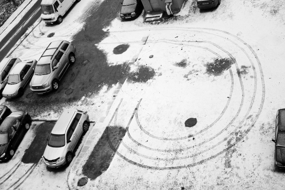 первый снег