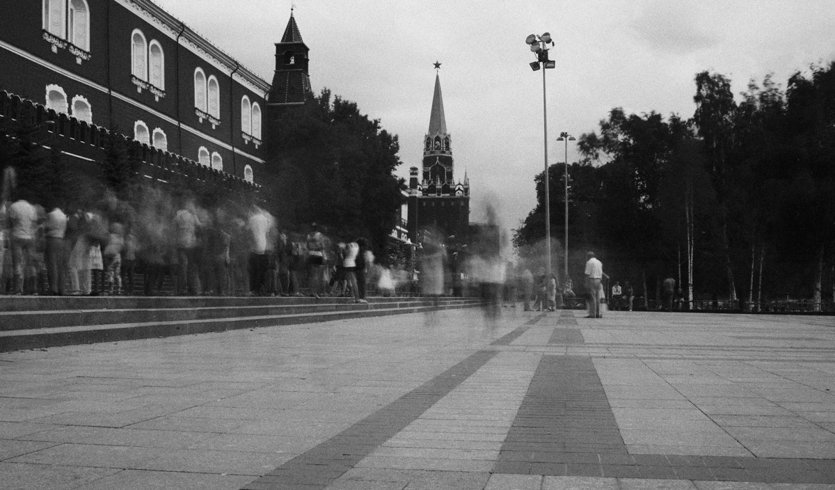 Обычный день в столице.